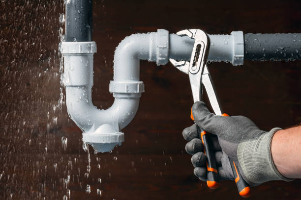 Professional Drain Cleaning technician working in Chauvin, LA